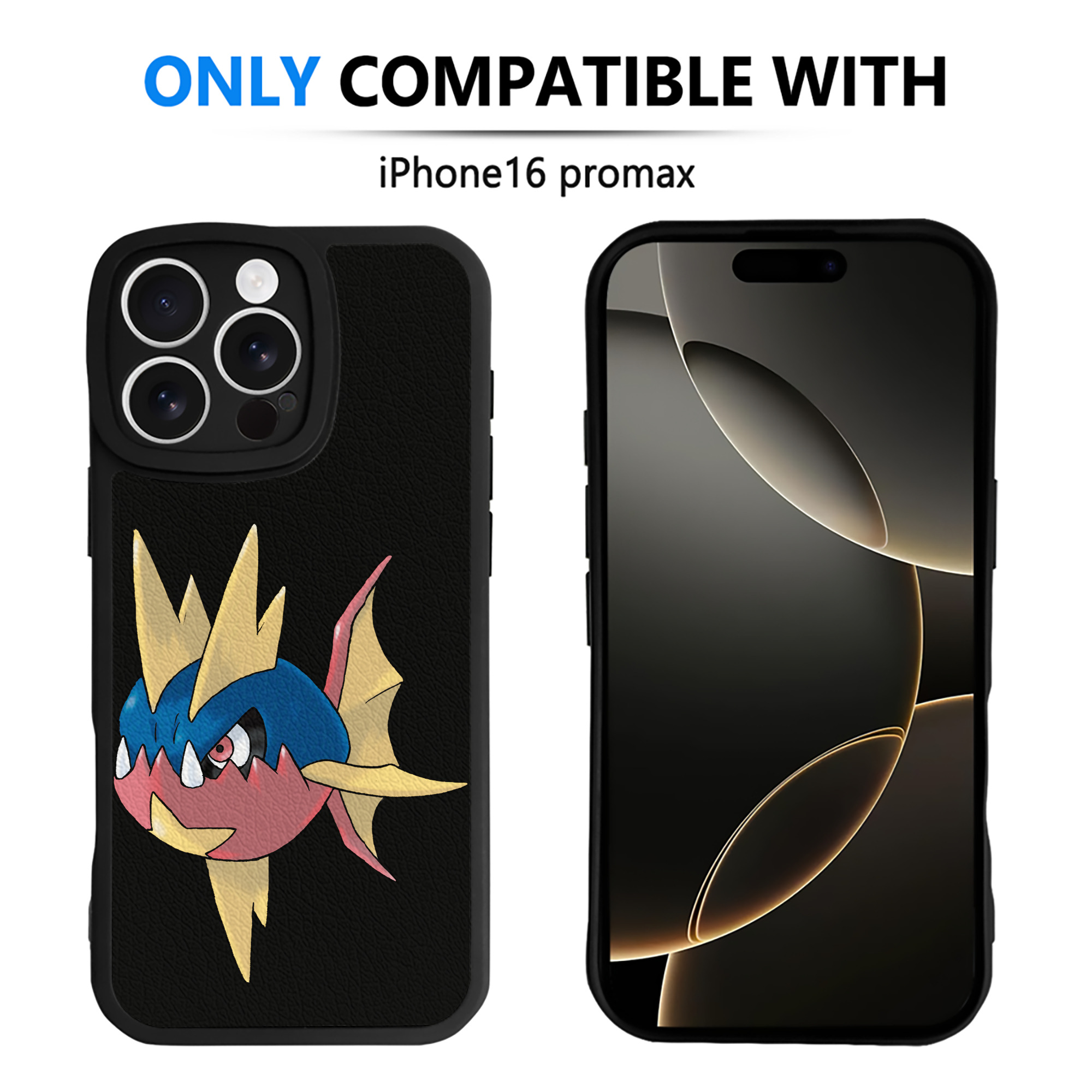 （画像用） ポケットモンスター Pokémon 【iPhone 16シリーズ対応】シリコンスマホケース（レザー調） 材質：シリコン